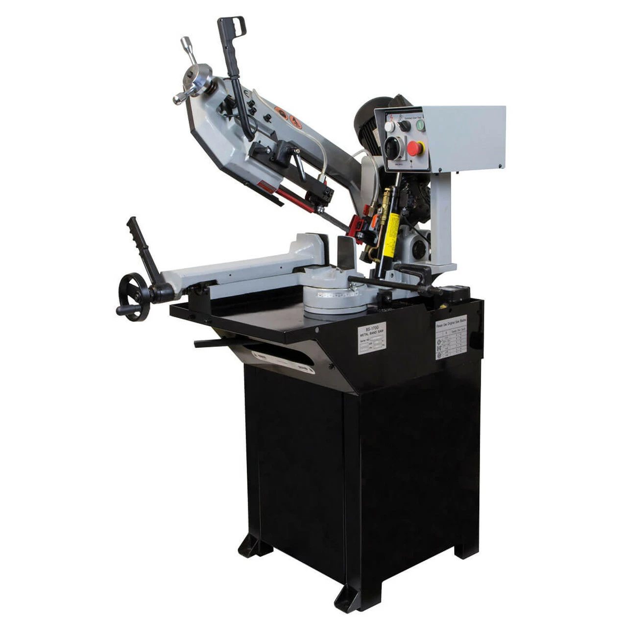 SIP 01520 8" Swivel Pull-Down Metal-Cutting Bandsaw 1100W 230V