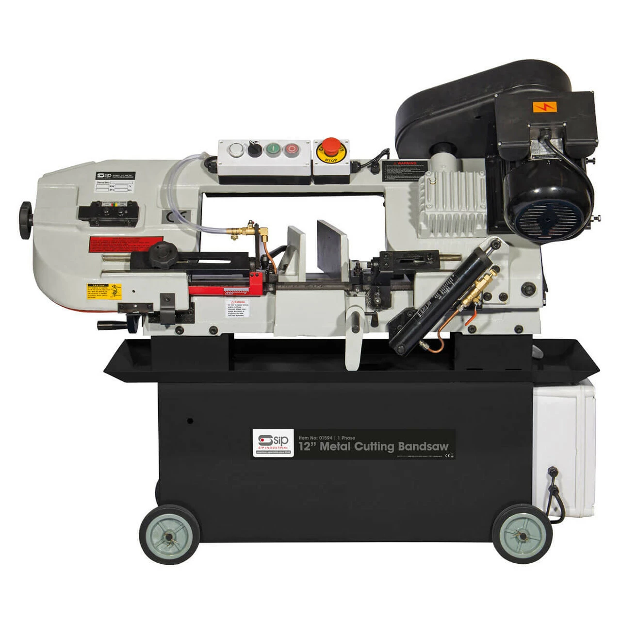 SIP 01594 12" 1PH Metal-Cutting Bandsaw 1100W 230V