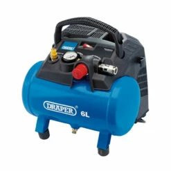 Draper 2115 6L Oil-Free Air Compressor (1.2kW)