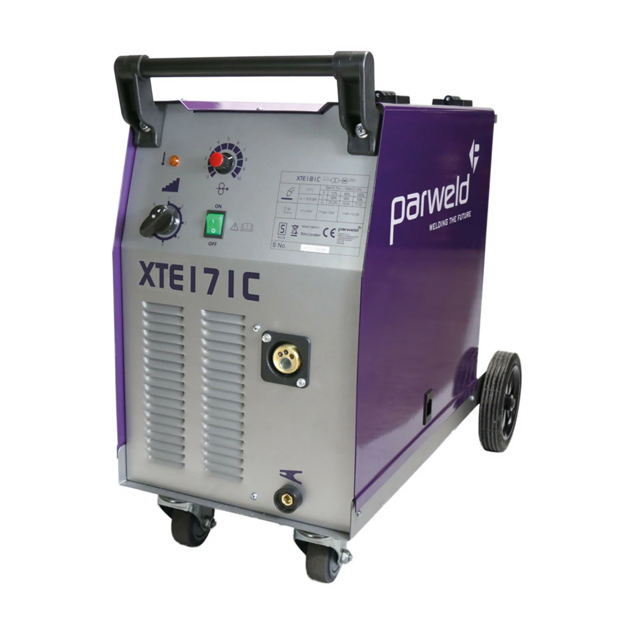Parweld XTE 170 Amp 240V Automotive Compact MIG Machine With Torch & Regulator - Image 2