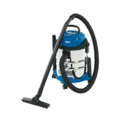 Draper 20515 20L Wet And Dry Vacuum Cleaner With Stainless Steel Tank 1250W 240V