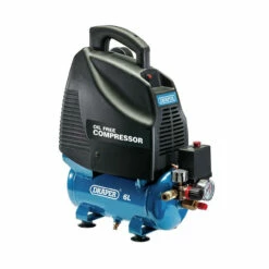 Draper 24974 6L Oil-Free Air Compressor 1.1kW 13A