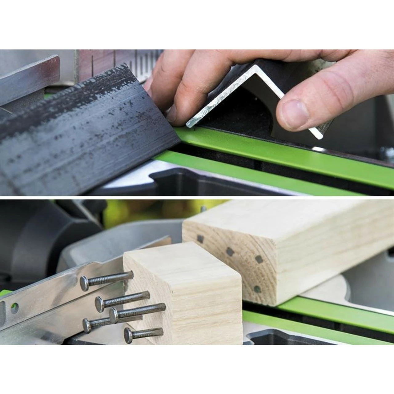 Evolution F210SMS 210mm TCT Multi-Material Sliding Mitre Saw 1200W 240V - Image 2