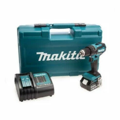 Makita DHP484STX5 LXT 18V Brushless Combi Drill With 1x 5.0Ah Battery & 101 Piece Accessory Kit
