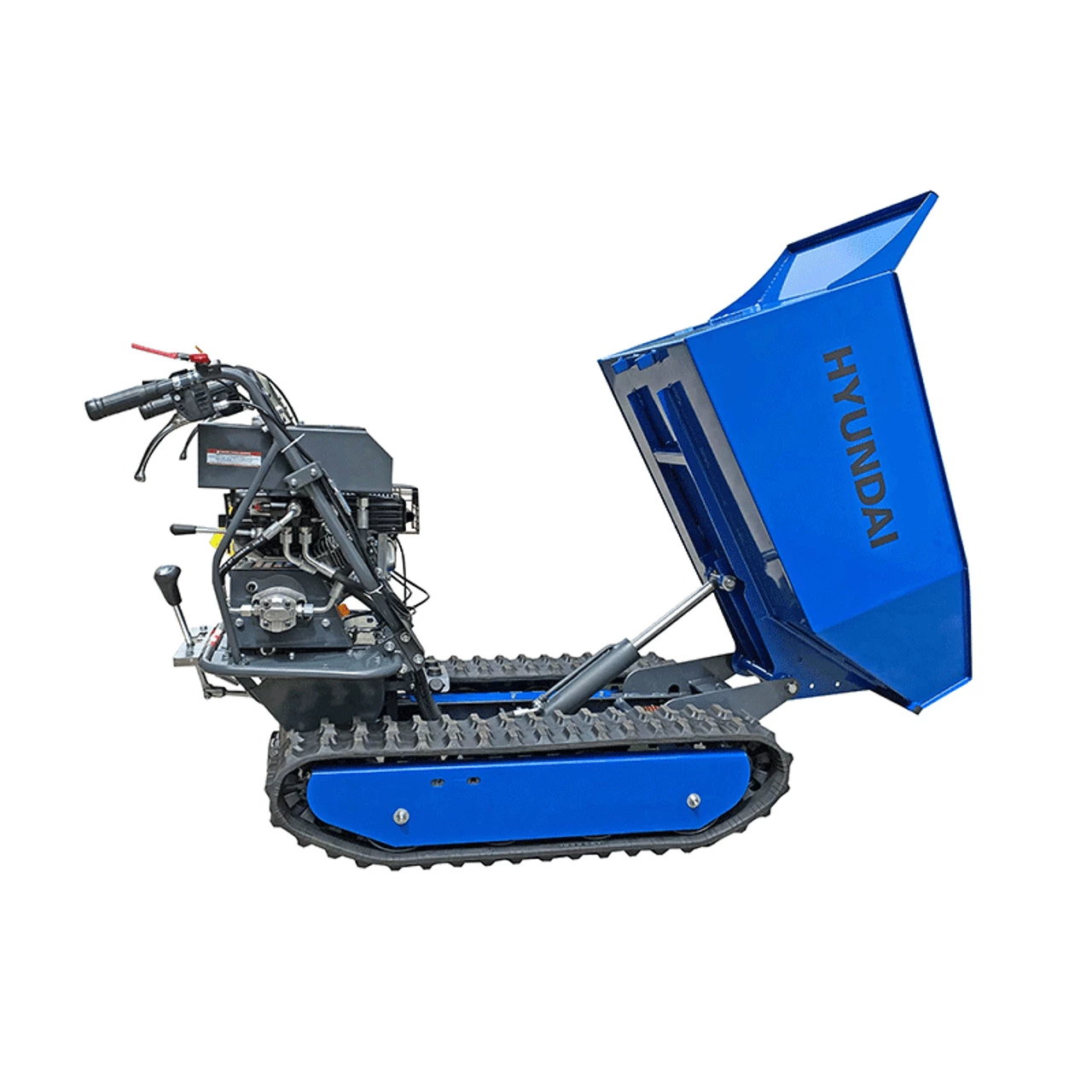 Hyundai HYTD500 196cc Petrol 500kg Payload Tracked Mini Dumper - Image 2