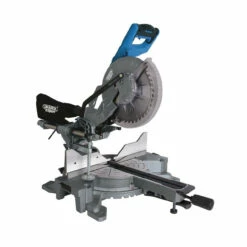 Draper 79899 255mm Double Bevel Sliding Compound Mitre Saw 2000W 230V