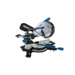 Draper 83677 210mm Sliding Compound Mitre Saw With Laser Cutting Guide 1500W 230V