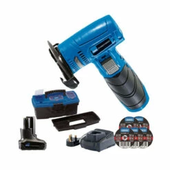Draper 90271 Storm Force 10.8V 76mm Angle Grinder/Cut-Off Tool Kit With 1x 4.0Ah Battery