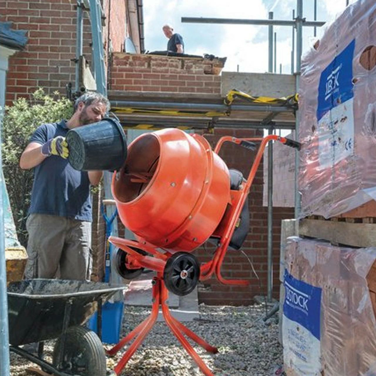 Draper 99511 160L Cement Mixer (Full Assembly Required) - Image 5