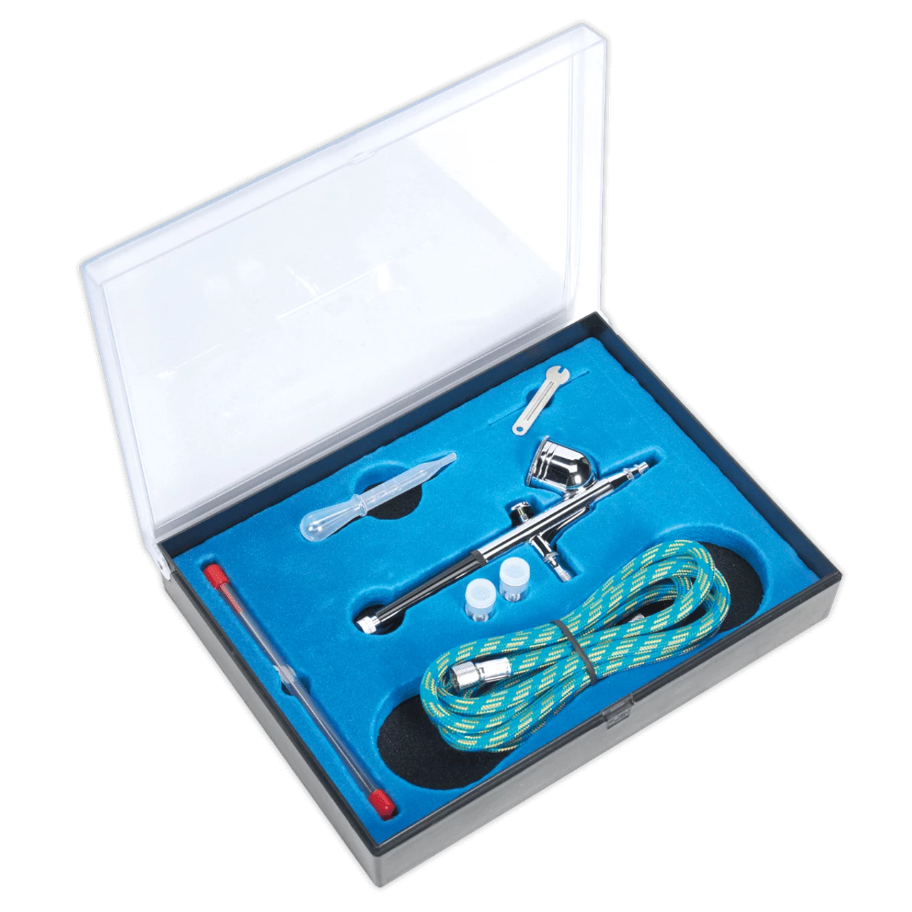 Sealey AB9321 Air Brush Kit Gravity Feed