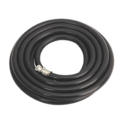 Sealey AH5RX/38 Air Hose 5m X Ø10mm With 1/4"BSP Unions Heavy-Duty