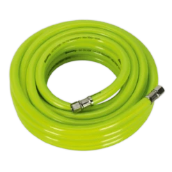 Sealey AHFC1038 Air Hose High Visibility 10m X Ø10mm With 1/4"BSP Unions