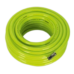 Sealey AHFC20 Air Hose High Visibility 20m X Ø8mm With 1/4"BSP Unions