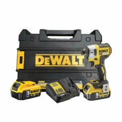 DeWalt DCF887P2 18V XR Brushless 3 Speed Impact Driver With 2x 5.0Ah Batteries