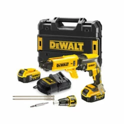 DeWalt DCF620P2K 18V Brushless Collated Drywall Screwdriver With 2x 5.0Ah Batteries