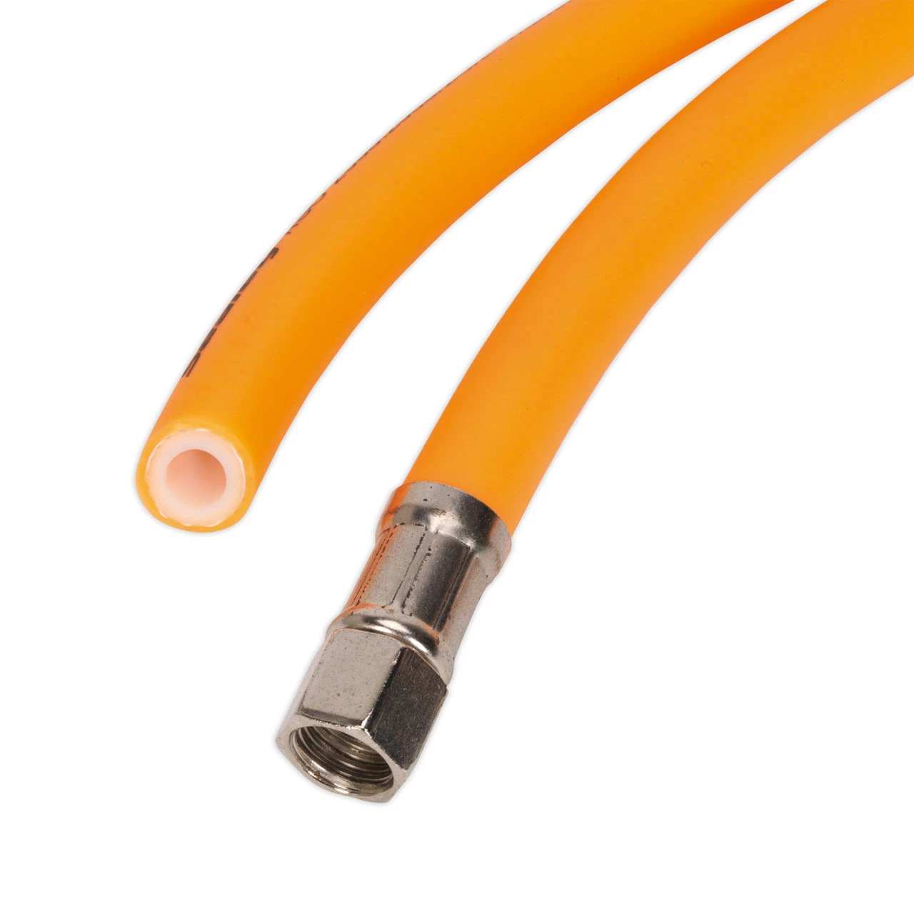 Sealey AHHC20 Air Hose 20m X Ø8mm Hybrid High Visibility With 1/4"BSP Unions - Image 2