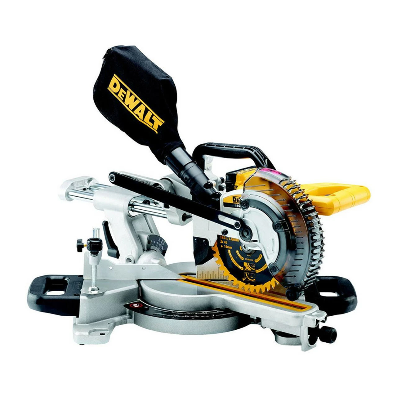 DeWalt DCS365M2 18V XPS 184mm Mitre Saw With 2x 4.0Ah Batteries - Image 2