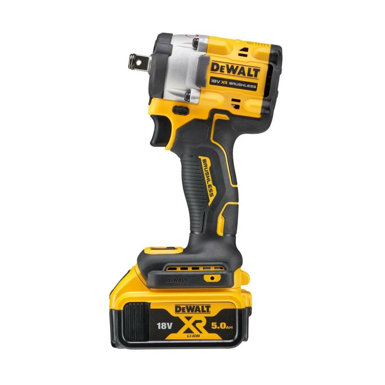 DeWalt DCF921P2T 18V XR 1/2" Brushless Impact Wrench With 2x 5.0Ah Batteries - Image 4
