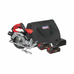 Sealey CP20VCSKIT 20V 150mm Circular Saw With 2x Batteries