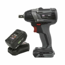 Sealey CP20VIWXKIT1 20V Brushless 1/2"Sq Drive Impact Wrench Kit With 1x 4.0Ah Battery