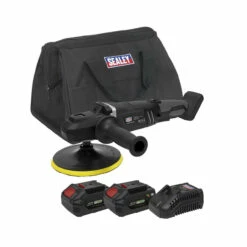 Sealey CP20VRPXKIT Brushless Rotary Polisher Kit Ø180mm 20V SV20 Series - 2 Batteries