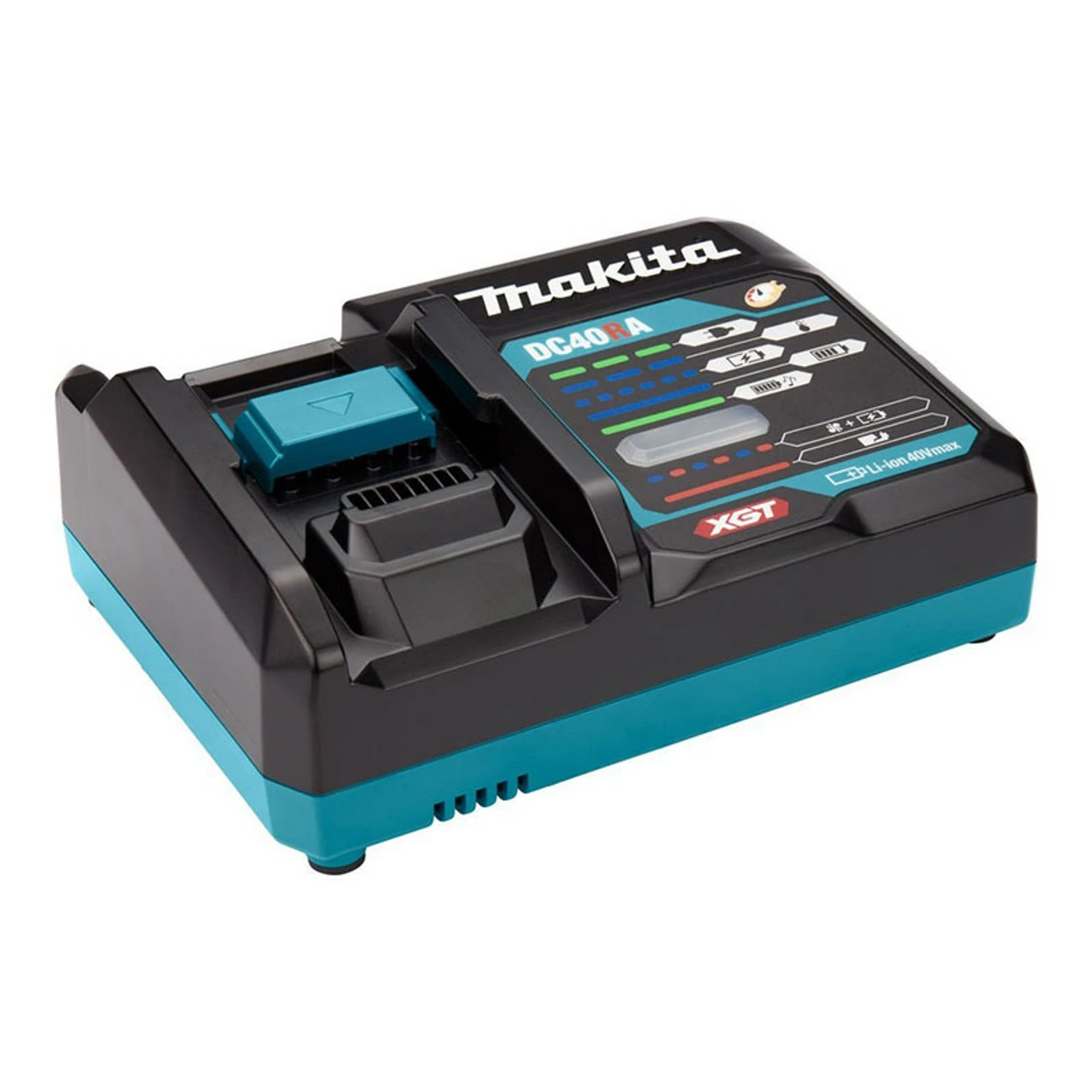 Makita GA005GD201 40V Max XGT Brushless 125mm Angle Grinder With 2x 2.5Ah Batteries - Image 4