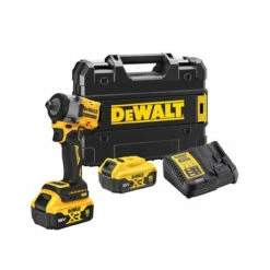 DeWalt DCF922P2T 18V XR Brushless 1/2" Detent Pin Compact Impact Wrench With 2x 5.0Ah Batteries