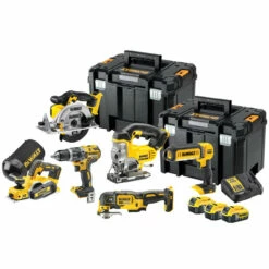 DeWalt DCK665P3T 18V XR Cordless 6pc Kit With 3x 5.0Ah Batteries