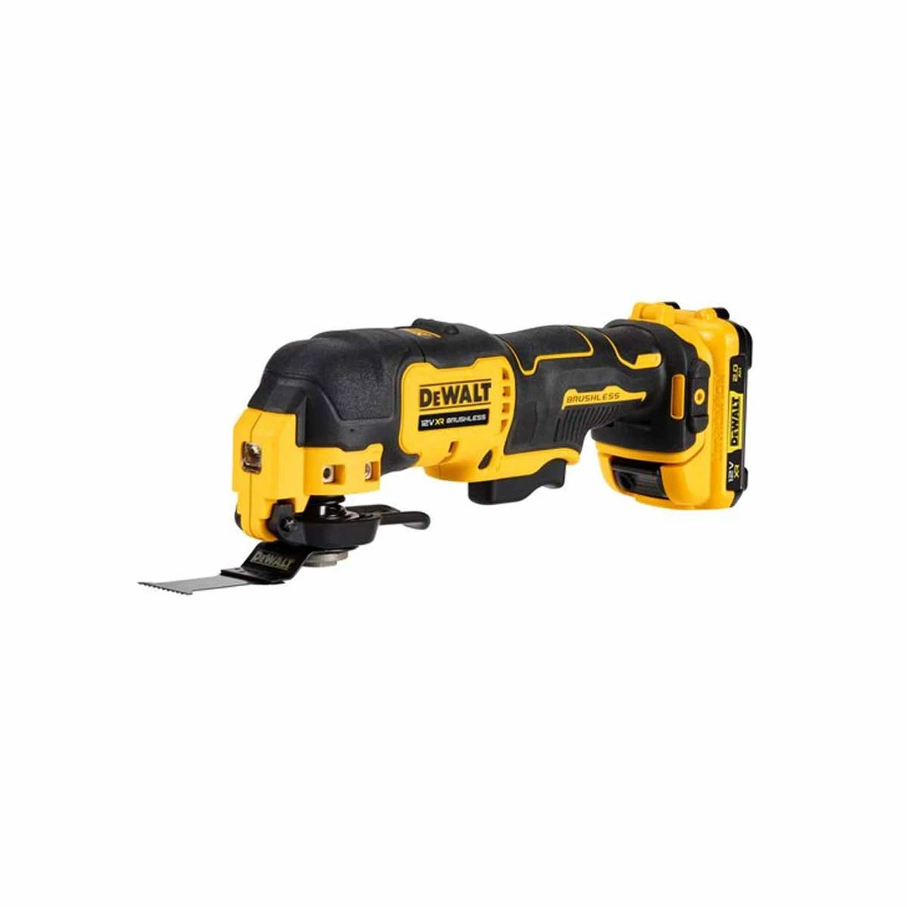 DeWalt DCS353D2 12V XR Brushless Oscillating Multi-Tool With 2x 2.0Ah Batteries & 35 Piece Accessory Set - Image 2