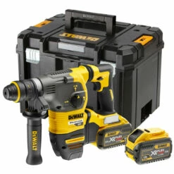 DeWalt DCH334X2-GB 54V XR FlexVolt 3-Mode SDS+ Rotary Hammer Drill In TSTAK Box
