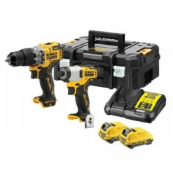 DeWalt DCK2111L2T 12V Brushless Combi Impact Twin Pack With 2x 3.0Ah Batteries