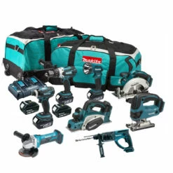Makita DLX6012PM8 18V 8 Piece Kit With 5x 3.0Ah Batteries