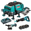 Makita DLX6072PT 18V 6 Piece Kit With 3x 5.0Ah Batteries