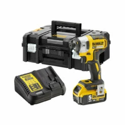 DeWalt DCF887P1 18V Brushless Impact Driver With 1x 5.0Ah Battery & DCB115 Charger