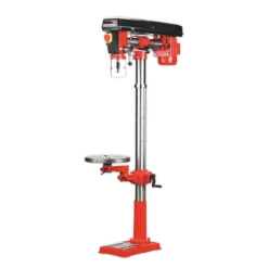 Sealey GDM1630FR Radial Pillar Drill Floor 5-Speed 1620mm Height 550W/230V