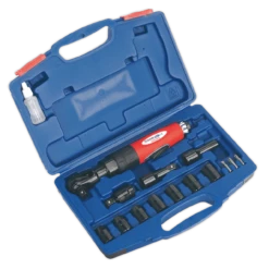 Sealey GSA21KIT Air Ratchet Wrench Kit 1/2"Sq Drive