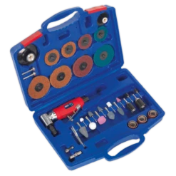 Sealey GSA674K Generation Air Angle Die Grinder/Sander Kit 42pc