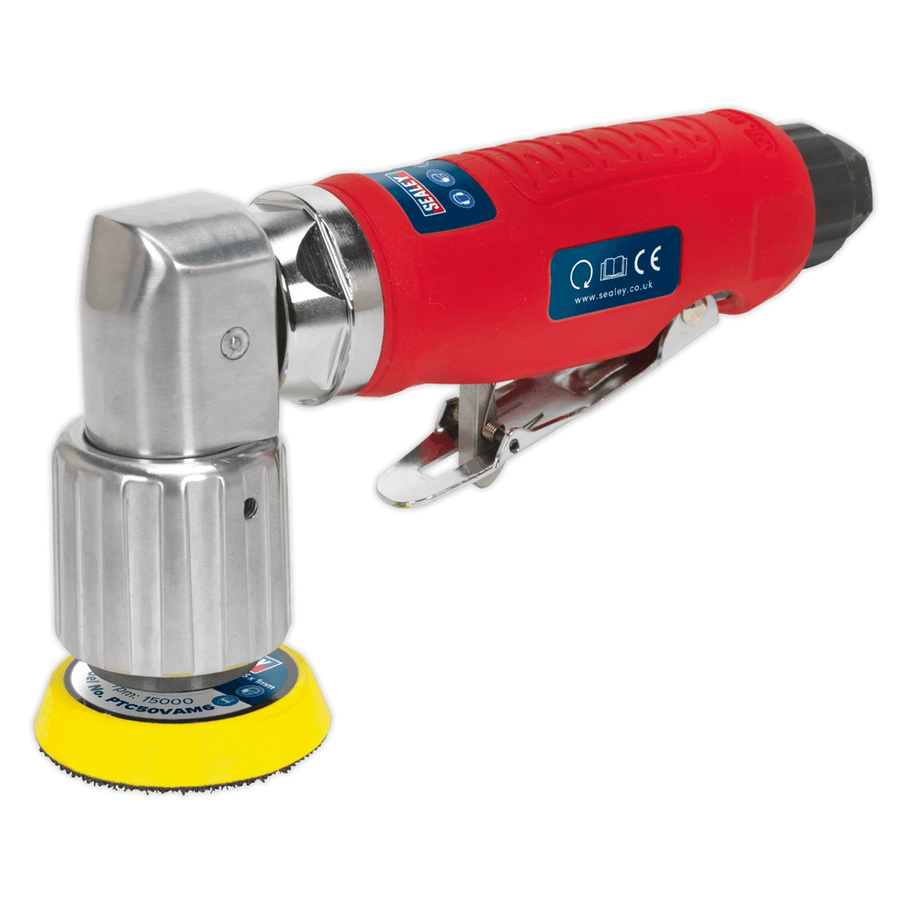 Sealey GSA70 Air Orbital Sander Mini Disc 50mm