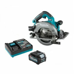 Makita HS004GD201 40V Max XGT 190mm Brushless Circular Saw With 2x 2.5Ah Battery