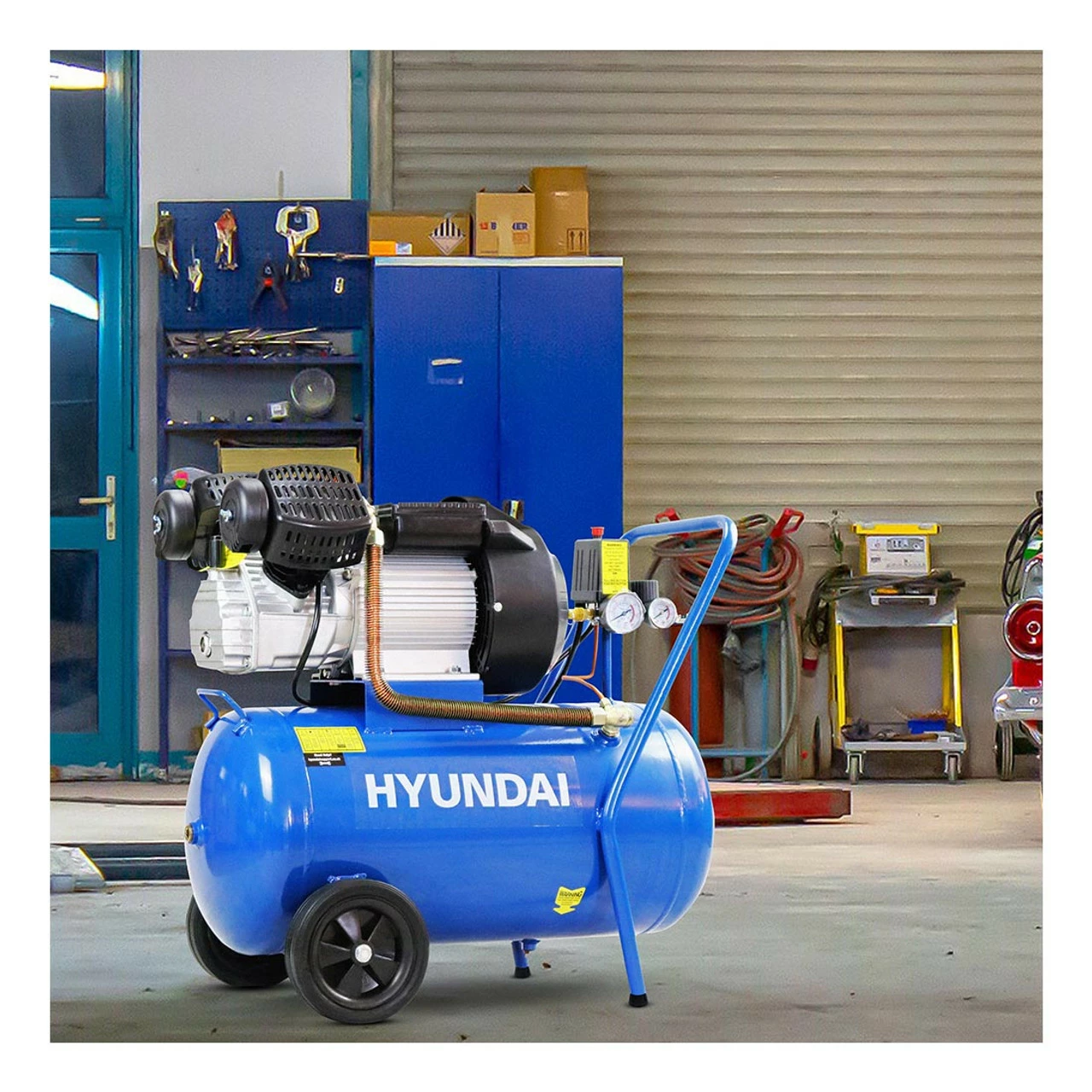 Hyundai HY3050V 50 Litre Direct Drive Air Compressor - Image 13