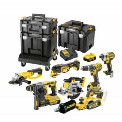 DeWalt TDKIT8x3 18V Cordless 8 Piece Kit With 3x 5.0Ah Batteries