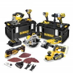 DeWalt TDKIT8x4 18V Cordless 8 Piece Kit With 3x 4.0Ah Batteries