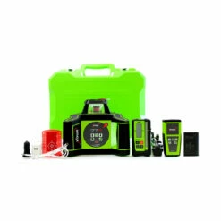 Imex I77R Rotating Red Laser Level With 2x 9.0Ah Batteries & LRX10 Receiver