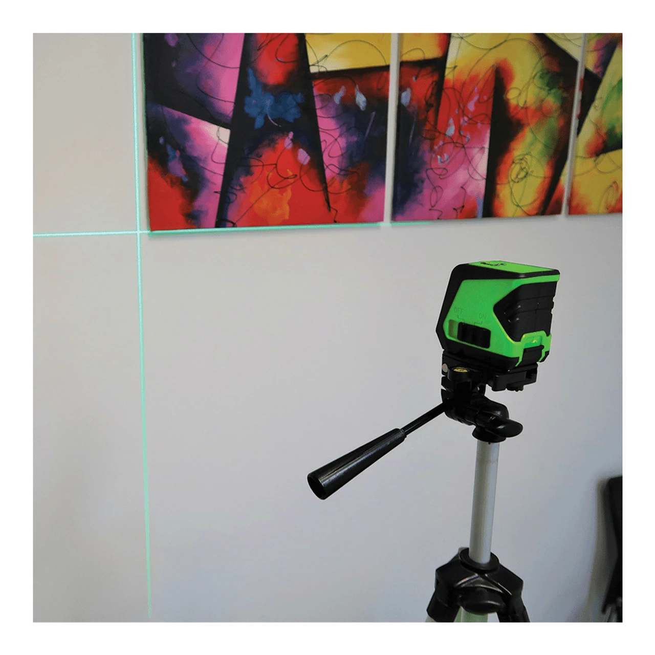 Imex L2GS Crossline Green Beam Laser Mini Kit With Tripod - Image 7