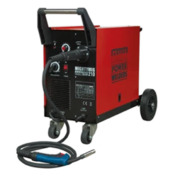 Sealey MIGHTYMIG210 Professional Gas/No-Gas MIG Welder 210Amp With Euro Torch