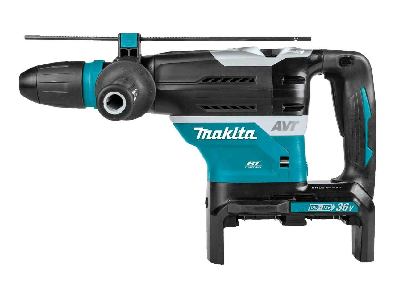 Makita DHR400ZKU Twin 18V Brushless SDS-MAX Rotary Hammer 40mm (Body Only) - Image 5