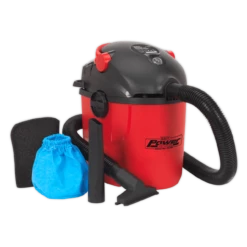 Sealey PC100 Vacuum Cleaner Wet & Dry 10L 1000W 230V