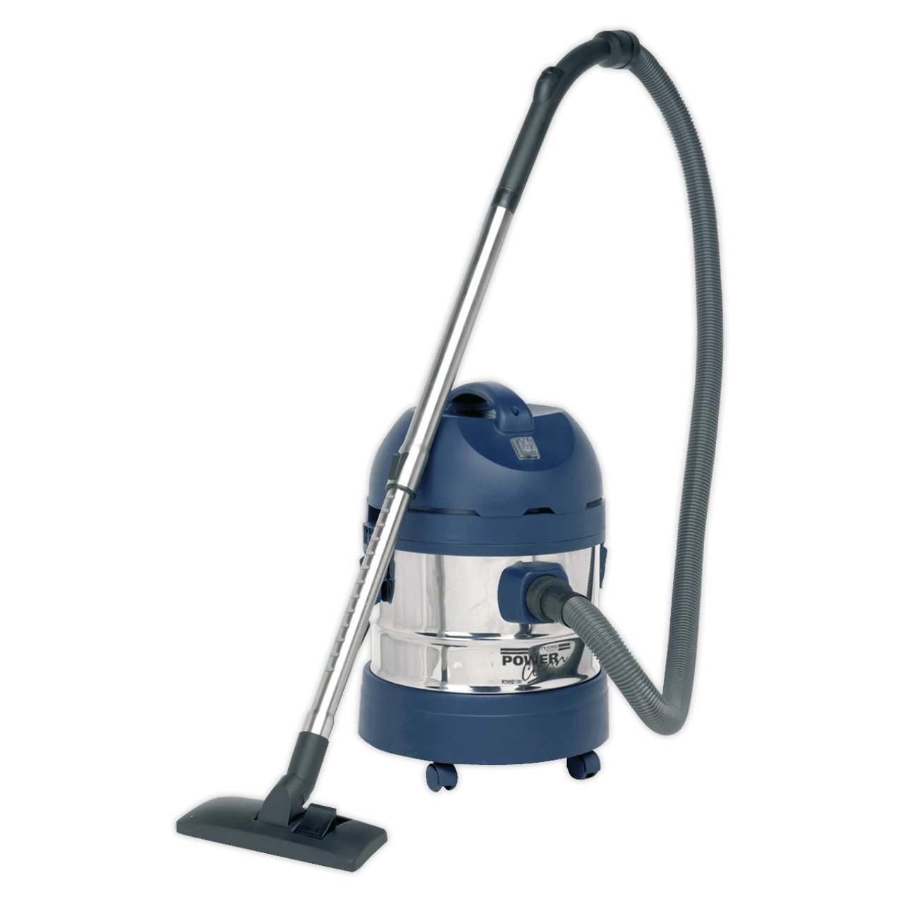 Sealey PC200SD110V Vacuum Cleaner Industrial Wet & Dry 20L 1250W 110V Stainless Drum