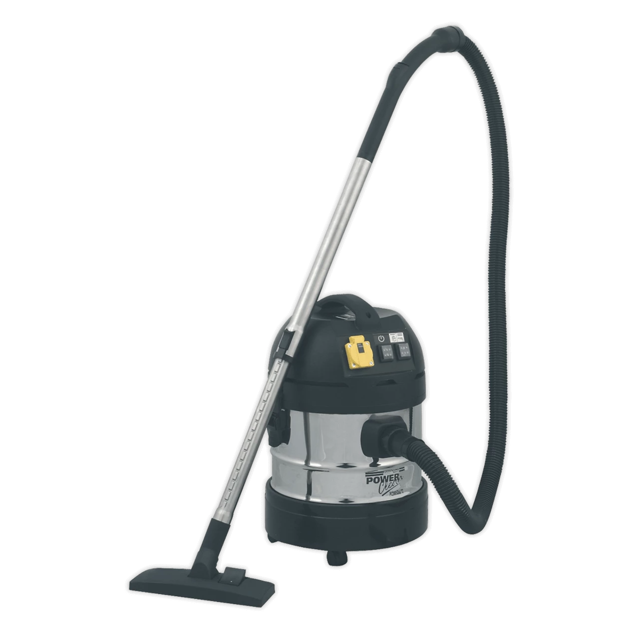 Sealey PC200SDAUTO Vacuum Cleaner Industrial 20L 1400W 230V Stainless Drum Auto Start