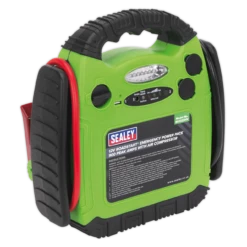Sealey RS1322HV RoadStart® Emergency Jump Starter With Air Compressor 12V 900 Peak Amps